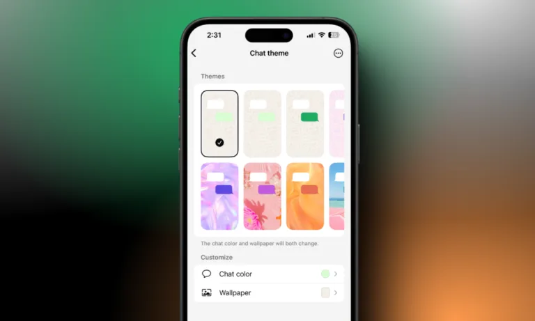 How to Change WhatsApp Chat Theme Colors